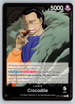 Crocodile OP14-079 The Azure Sea's Seven One Piece - Image 1