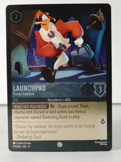 Launchpad - Trusty Sidekick - FOIL - Winterspell #177 - LORCANA -T - Image 1