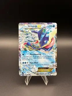 Greninja EX XY20 Pokemon Black Star Promo Card 2014 LP - Image 1