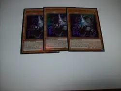 x3 Yugioh op28-en004 Lucius The Shadow Vassal Super Rare Playset NM Free Ship - Image 2