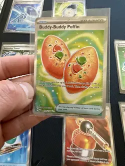 Tcg- pokemon card lot- Trainer Item Lot (NM) Full Art- Buddy buddy poffin PP Up - Image 3
