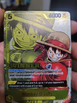 Monkey.D.Luffy (Winner Pack 2026 Vol. 2) - One Piece Promotion Cards (OP-PR) - Image 1