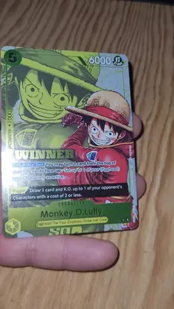 Monkey.D.Luffy (Winner Pack 2026 Vol. 2) - One Piece Promotion Cards (OP-PR) - Image 2
