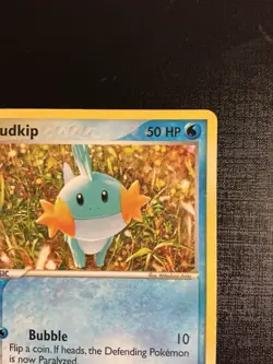 Mudkip 59/109 2003 EX Ruby & Sapphire Base Pokemon Card TCG e-Reader Common - MP - Image 3