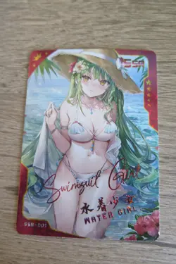 GODDESS STORY EXV-03 SWIMSUIT WATER GIRL SSR TRADING CARDS ANIME WAIFU YOU PICK - Image 2