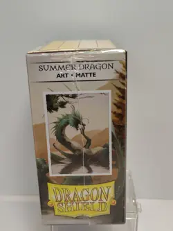 DRAGON SHEILD Art Card Sleeves Summer Dragon, 100 Count New Sealed - Image 2