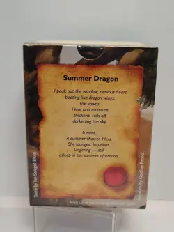 DRAGON SHEILD Art Card Sleeves Summer Dragon, 100 Count New Sealed - Image 3