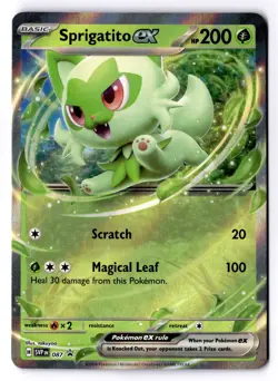 Sprigatito ex Promo SV: Scarlet & Violet Promo Cards 087 NM - Image 1