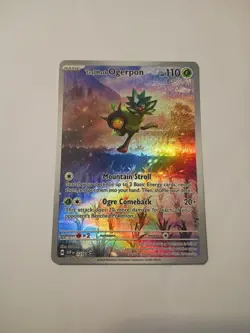 Teal Mask Ogerpon 123 Sv: Scarlet & Violet Promo Cards Holo - Image 1