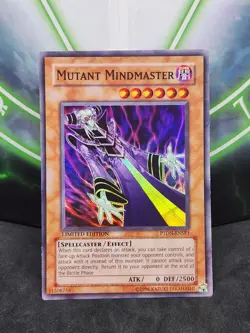 Yugioh Mutant Mindmaster PTDN-ENSE1 Super Rare Limited Edition NM - Image 1