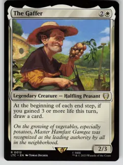 The Gaffer Commander: The Lord of the Rings 12 MTG NM - Image 1