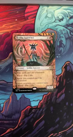 Hexing Squelcher (Showcase) MTG Lorwyn Eclipsed Rare NM Pck Fresh - Image 2