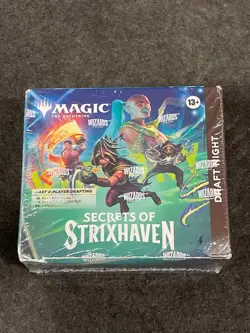 Magic: The Gathering Secrets of Strixhaven Draft Night, Sealed Box is Worn - Image 5