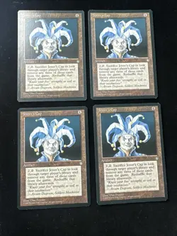 MTG Jester's Cap X4 - Ice Age - LP - Image 1