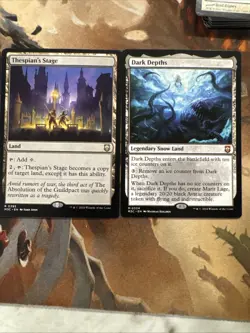 Dark Depths - Thespian Stage NM - Commander: Modern Horizons 3 - MTG - Image 1