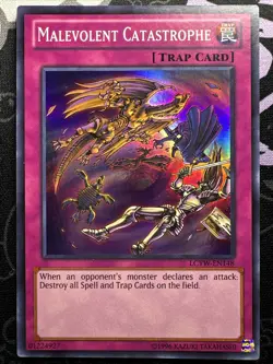 Malevolent Catastrophe - NM - LCYW-EN148 - Unlimited Edition - Super Rare - Image 1