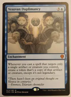 Vesuvan Duplimancy Dominaria United Regular Mythic NM+ - Image 1