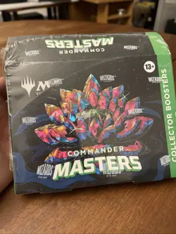 Wizards of the Coast Magic: The Gathering Commander Masters Box - 4 Packs 195166216683 - Image 1