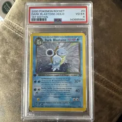2000 POKEMON ROCKET 1ST EDITION #3 DARK BLASTOISE-HOLO PSA 4 English - Image 1