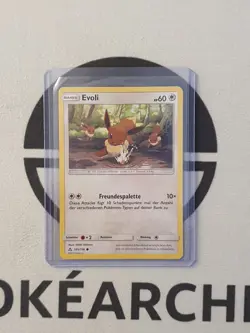Evoli 105/156 Ultra Prisma Set Pokemon Karte Deutsch Pokemon TCG Eevee - Image 1