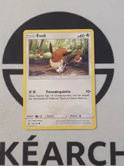 Evoli 105/156 Ultra Prisma Set Pokemon Karte Deutsch Pokemon TCG Eevee - Image 2