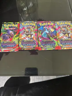 Pokemon Phantasmal Flames Booster Packs - X4 - Pokemon TCG - New & Sealed - Image 1