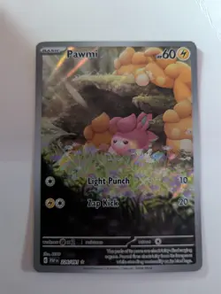 Pokemon TCG Pawmi (Full Art) Paldean Fates 226/091 Holo Ultra Rare NM - Image 1