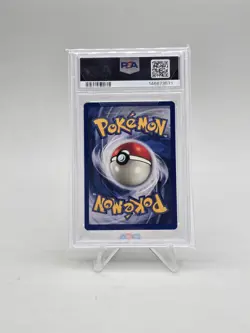 1999 Pokemon German Mewtu Holo #10 1st Edition PSA 7 - Image 2