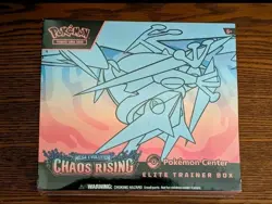 Chaos Rising Pokemon Center ETB Elite Trainer Box - Image 1
