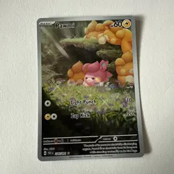 Pawmi 226/091 - Pokemon TCG Paldean Fates (2024) - LP - Illustration Rare - HOLO - Image 1