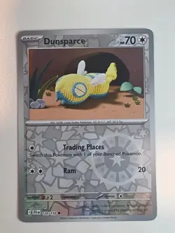 Dunsparce 120/159 Common Journey Together Pokemon Reverse Holo Near Mint - Image 1