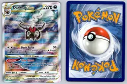 Darkrai VSTAR GG50/GG70 Holo Crown Zenith Galarian Gallery Pokemon NM - Image 3