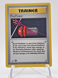 Pokemon Plus Power Trainer Base Set 1st Edition 84/102 NM - Image 1