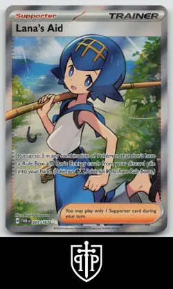 Pokemon - Lana's Aid 207/167 Twilight Masquerade - Ultra Rare - NM - Image 1
