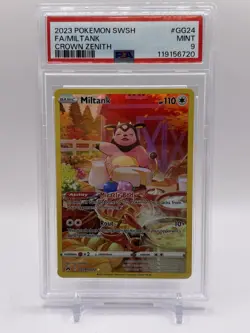 PSA 9 Miltank GG24/GG70 Crown Zenith: Galarian Gallery Pokemon Card - Image 1