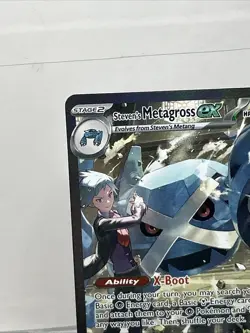 Pokemon Steven's Metagross Ex 289/217 Ascended Heroes Special Illustration Rare - Image 2