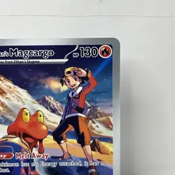Ethan's Magcargo 222/217 Illustration Rare ME: Ascended Heroes Pokemon TCG NM - Image 3