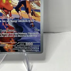 Ethan's Magcargo 222/217 Illustration Rare ME: Ascended Heroes Pokemon TCG NM - Image 4