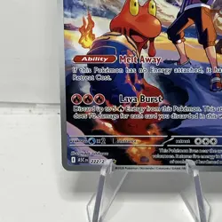 Ethan's Magcargo 222/217 Illustration Rare ME: Ascended Heroes Pokemon TCG NM - Image 5