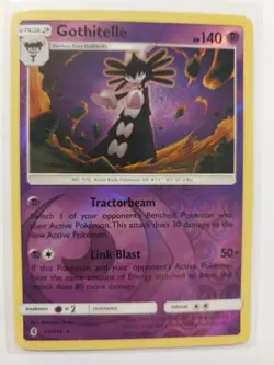 GOTHITELLE 54/145 RARE GUARDIANS RISING POKEMON REVERSE HOLO NM - Image 2