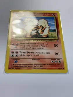 Pokemon TCG Arcanine Uncommon Legendary Collection 36/110 - Image 3