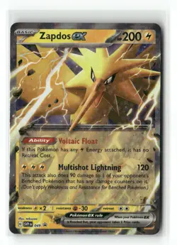 Zapdos ex 049 Holo Promo Scarlet & Violet Promo Pokemon Near Mint - Image 1