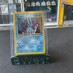 Suicune HP DMG Neo Revelation Holo Rare 14 Pokemon WOTC 14/64 2000 - Image 1