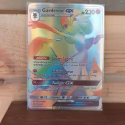 Gardevoir GX 159/147 Sm-Burning Shadows Secret Rare Full Art Holo 2017 - Image 1