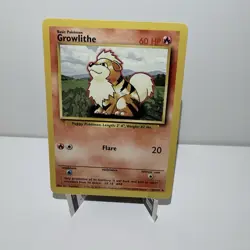 Pokemon Growlithe Legendary Collection 45/110 Uncommon 60 HP English - Image 1