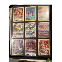 Pokemon TCG Holo/Full Art Lot with black VaultX Binder - Image 1