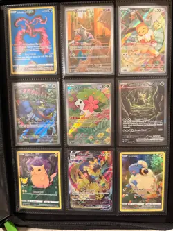 Pokemon TCG Holo/Full Art Lot with black VaultX Binder - Image 4