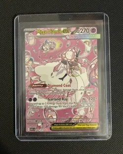 Pokemon Mega Diancie ex Ascended Heroes Special Illustration Rare 282/217 SIR - Image 3