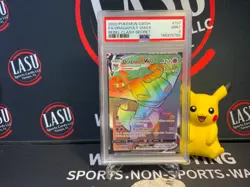 Pokemon Rebel Clash Dragapult VMax 197/192 PSA 9 (Secret/Rainbow Rare) - Image 1
