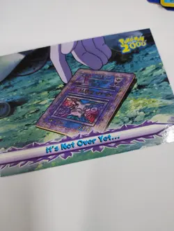 MINT It’s Not Over Yet #70 Topps Pokemon The Movie 2000 RARE Ancient Mew Glossy - Image 2